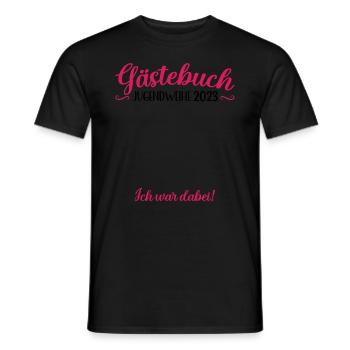 Jugendweihe 2023 Mädchen Junge - Männer T-Shirt - Schwarz - Vorne - AI Model Male 178 light (178cm)