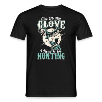 I Need To Go Hunting - Falconry - Men's T-Shirt - black - Front - AI Model Male 178 light (178cm)