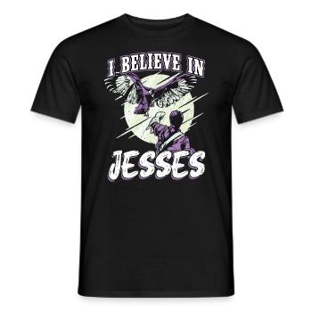 Je ne suis pas fou - Je ne fais que dresser des faucons - Fauconnerie - T-shirt homme - noir - Devant - AI Model Male 178 light (178cm)