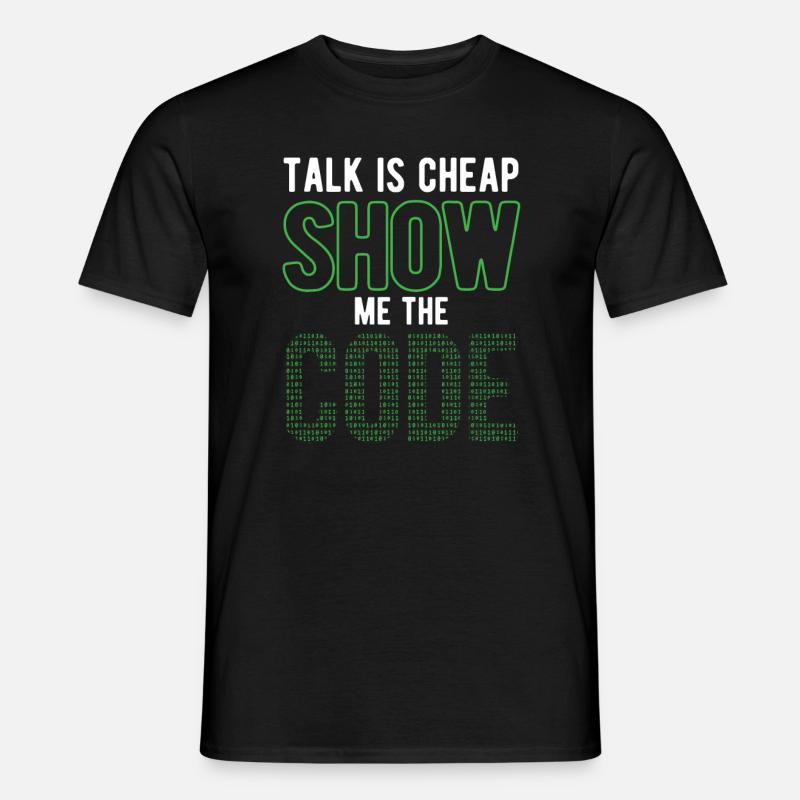 Software Ingenieur Informatiker Programmierer - Männer T-Shirt - Schwarz