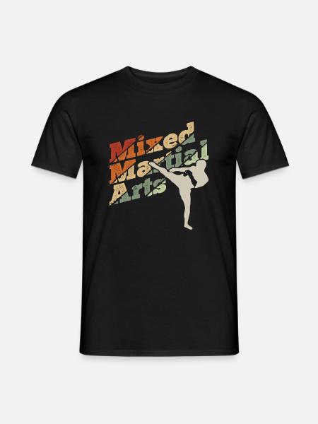 Mixed Martial Arts MMA - Männer T-Shirt - Schwarz