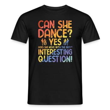 Breakdancing Tanzen für Tänzer - Männer T-Shirt - Schwarz - Vorne - AI Model Male 178 light (178cm)