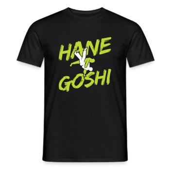 Japanischer Kampfsport Judo - Männer T-Shirt - Schwarz - Vorne - AI Model Male 178 light (178cm)