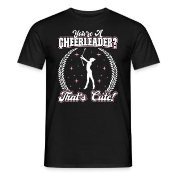 Baton Twirling - Baton Twirler - Men's T-Shirt - black - Front - AI Model Male 178 light (178cm)