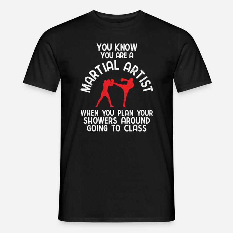 Mixed Martial Arts MMA - Männer T-Shirt - Schwarz