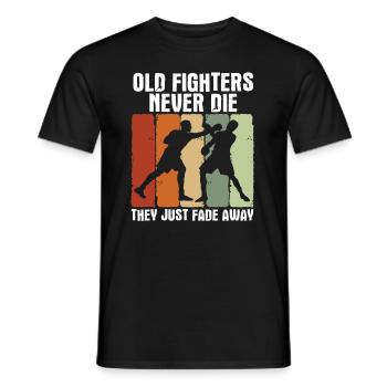 Boxsport Boxing - Männer T-Shirt - Schwarz - Vorne - AI Model Male 178 light (178cm)
