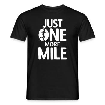 Läufer Joggen - Männer T-Shirt - Schwarz - Vorne - AI Model Male 178 light (178cm)