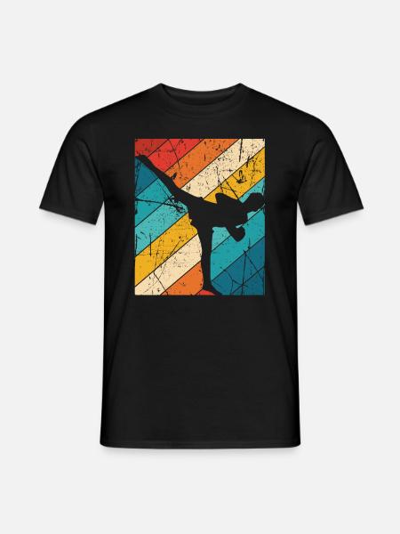 Kickboxing - Männer T-Shirt - Schwarz