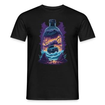 Off-Road Vehicle Truck Car - Men's T-Shirt - black - Front - AI Model Male 178 light (178cm)