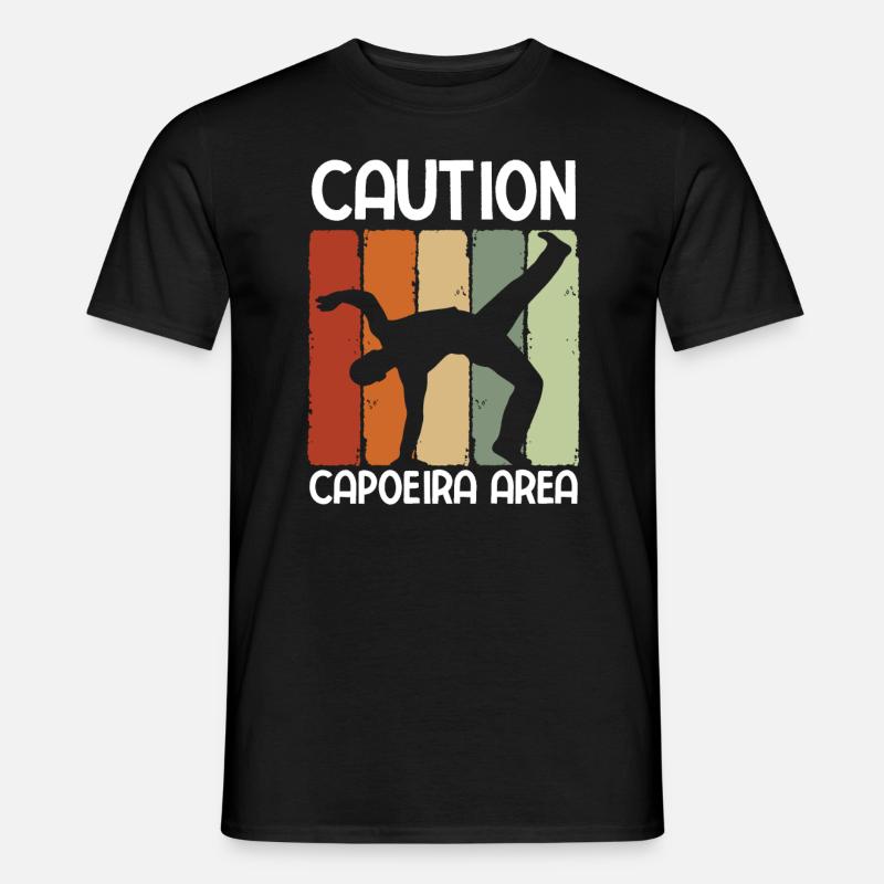 Capoeira - Männer T-Shirt - Schwarz