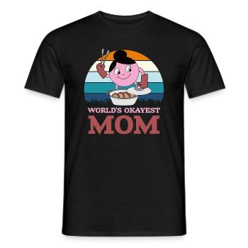 Fête des mères Maman - T-shirt homme - noir - Devant - AI Model Male 178 light (178cm)