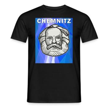 CHEMNITZ - T-shirt homme - noir - Devant - AI Model Male 178 light (178cm)