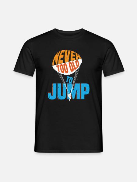 Skydiving Parachute Air Sports - Men's T-Shirt - black