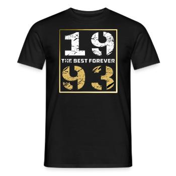 LE MEILLEUR POUR TOUJOURS 1993 - T-shirt homme - noir - Devant - AI Model Male 178 light (178cm)