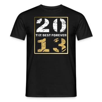 LE MEILLEUR POUR TOUJOURS 2013 - T-shirt homme - noir - Devant - AI Model Male 178 light (178cm)
