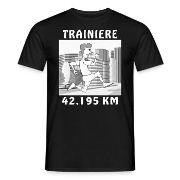 BISHOP - Men's T-Shirt - black - Front - AI Model Male 178 light (178cm)