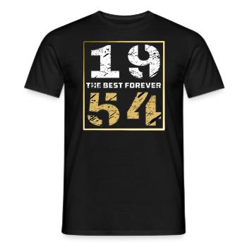 LE MEILLEUR POUR TOUJOURS 1954 - T-shirt homme - noir - Devant - AI Model Male 178 light (178cm)