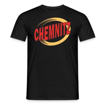CHEMNITZ - T-shirt homme - noir - Devant - AI Model Male 178 light (178cm)
