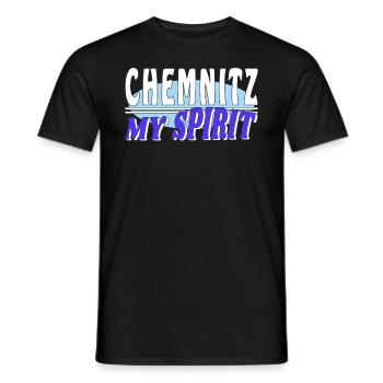CHEMNITZ MON - T-shirt homme - noir - Devant - AI Model Male 178 light (178cm)