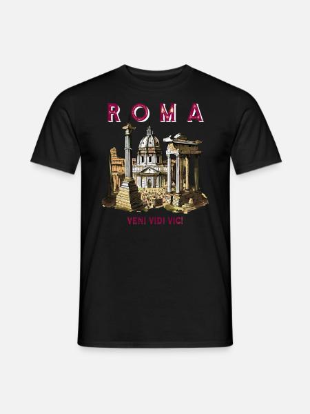 ROMA VENI VIDI VICI - Men's T-Shirt - black