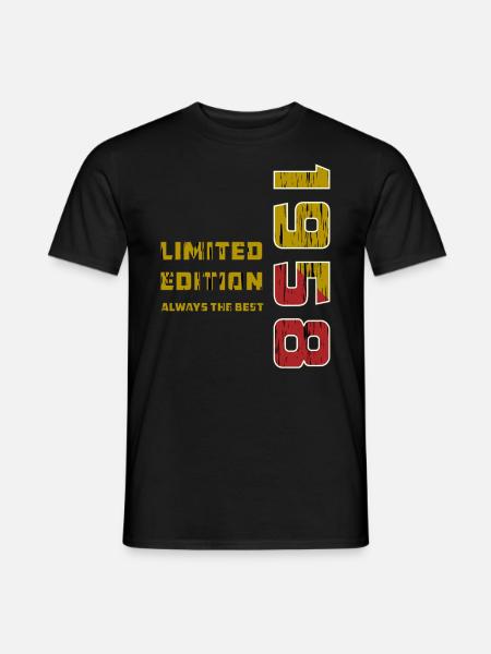 YEAR 1958 - Men's T-Shirt - black