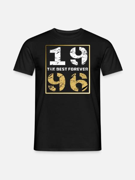 THE BEST FOREVER 1996 - Men's T-Shirt - black