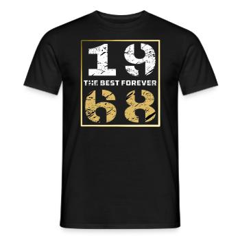 LE MEILLEUR POUR TOUJOURS 1968 - T-shirt homme - noir - Devant - AI Model Male 178 light (178cm)