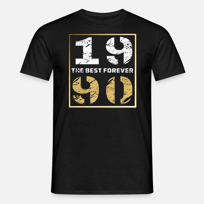 LE MEILLEUR POUR TOUJOURS 1990 - T-shirt homme - noir