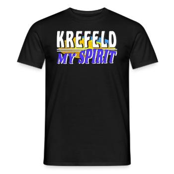 KREFELD MON - T-shirt homme - noir - Devant - AI Model Male 178 light (178cm)
