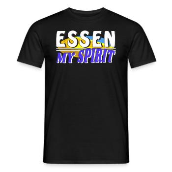 FOOD MY SPIRIT - Men's T-Shirt - black - Front - AI Model Male 178 light (178cm)