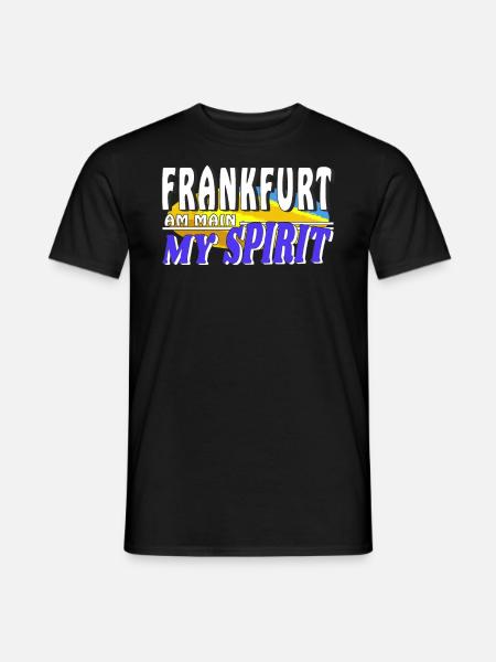 FRANCFORT-SUR-LE-MAIN MON - T-shirt homme - noir