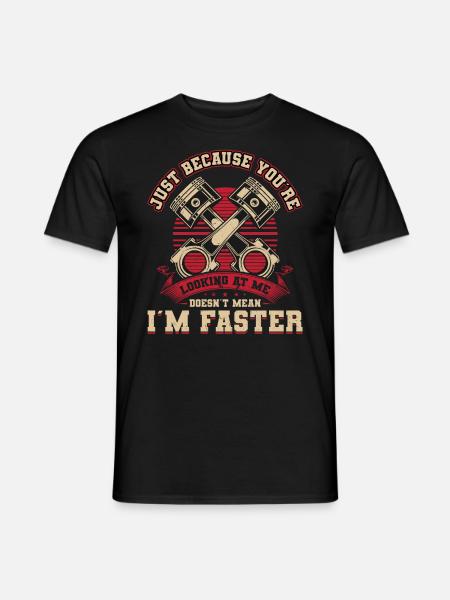 Mechanic, Tools and Engine - Men's T-Shirt - black