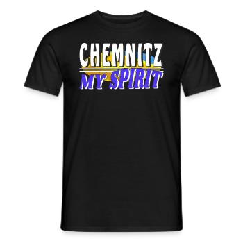 CHEMNITZ MON - T-shirt homme - noir - Devant - AI Model Male 178 light (178cm)