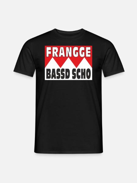 FRANGGE BASSD SCHO - Men's T-Shirt - black