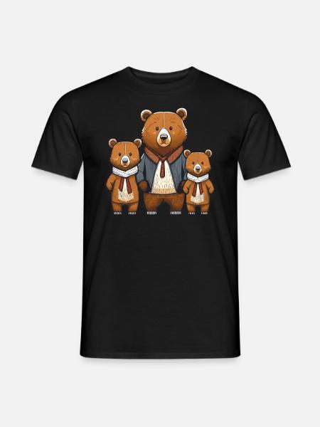 BEARS - Men's T-Shirt - black