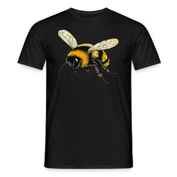 BUMBLEBEES - Men's T-Shirt - black - Front - AI Model Male 178 light (178cm)