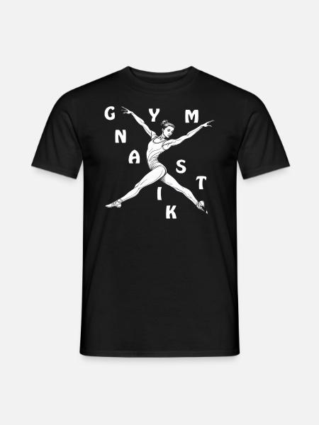 GYMNASTICS - Men's T-Shirt - black