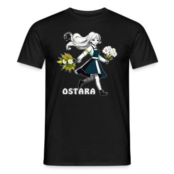 MME FLOWERS OSTARA - T-shirt homme - noir - Devant - AI Model Male 178 light (178cm)