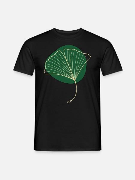 Ginkgo - Men's T-Shirt - black