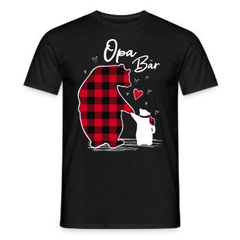 Grande Sœur Ours 2024 - T-shirt homme - noir - Devant - AI Model Male 178 light (178cm)