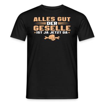 Kfz Mechatroniker Geselle - Männer T-Shirt - Schwarz - Vorne - AI Model Male 178 light (178cm)