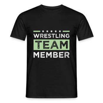 Wrestling Team - Männer T-Shirt - Schwarz - Vorne - AI Model Male 178 light (178cm)