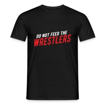 Grappling Martial Arts Wrestling - Männer T-Shirt - Schwarz - Vorne - AI Model Male 178 light (178cm)