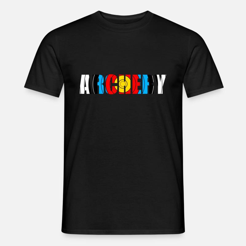 Archery - Männer T-Shirt - Schwarz