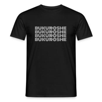 Bukuroshe Beautiful Pretty Bukuria Albanian Gift - Men's T-Shirt - black - Front - AI Model Male 178 light (178cm)