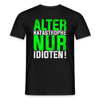 Mechaniker Spruch KFZ Mechaniker Schrauber Geschen - Männer T-Shirt - Schwarz - Vorne - AI Model Male 178 light (178cm)