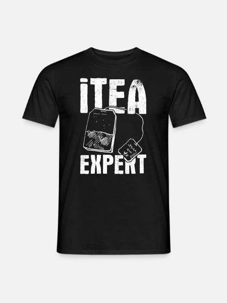 Informatiker Spruch It Experte Computer Nerd Admin - Männer T-Shirt - Schwarz