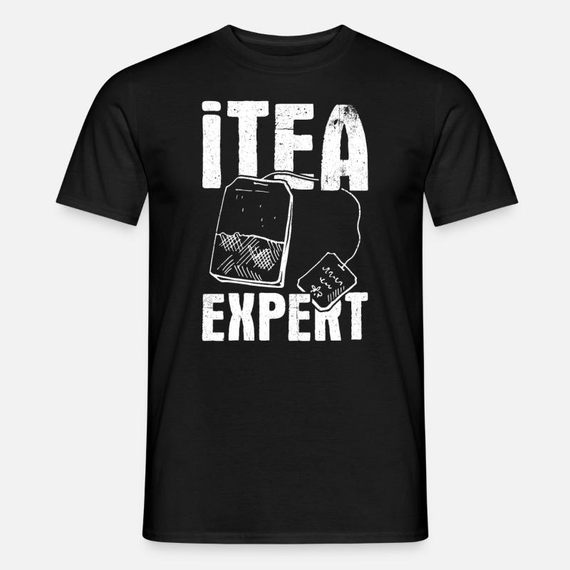 Informatiker Spruch It Experte Computer Nerd Admin - Männer T-Shirt - Schwarz