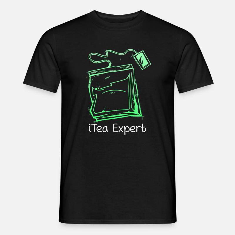 Informatiker Spruch It Experte Computer Nerd Admin - Männer T-Shirt - Schwarz