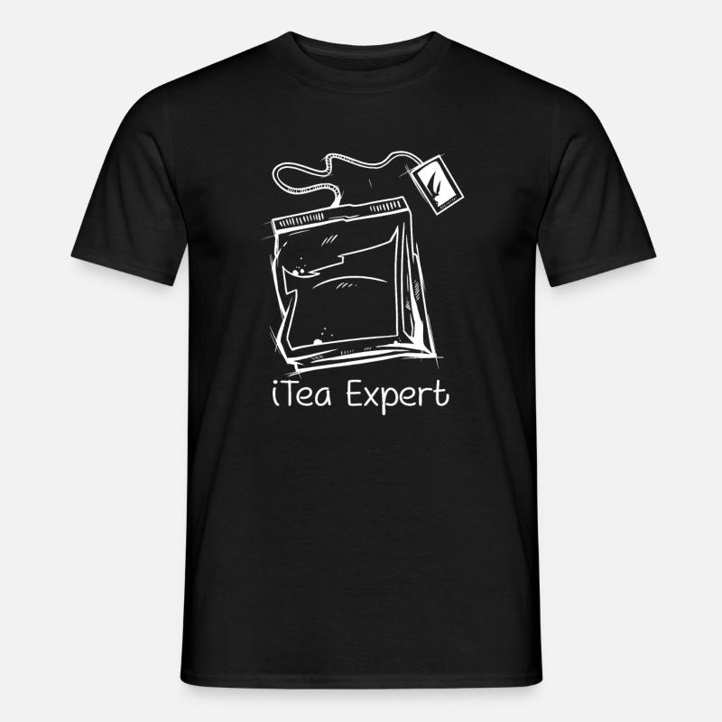 Informatiker Spruch It Experte Computer Nerd Admin - Männer T-Shirt - Schwarz